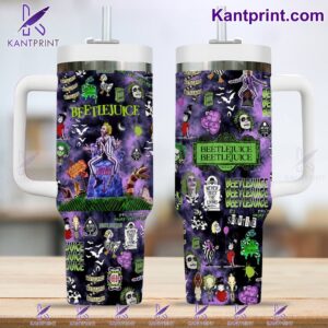 Unisex Beetlejuice Tumbler Graphic Tumbler for Movie Fans