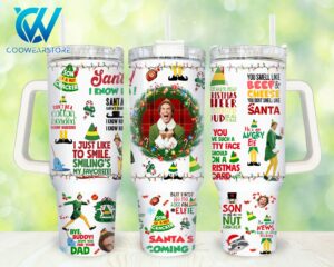 Buddy Elf Tumbler Graphic Tumbler for Movie Fans