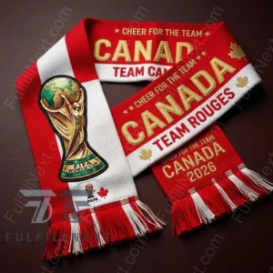 Canada National Football Team Global Soccer Event 2026 Scarf