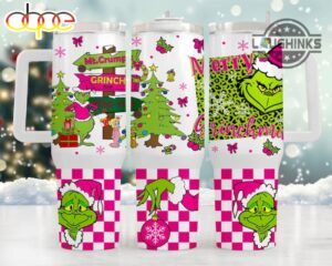 Christmas Grinch Tumbler Graphic Tumbler for Movie Fans