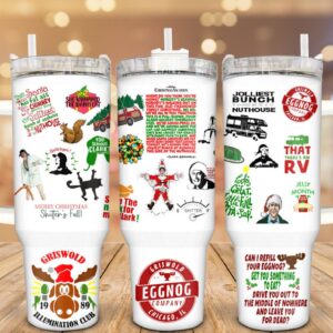 Unisex Christmas Vacation Tumbler Graphic Tumbler for Movie Fans