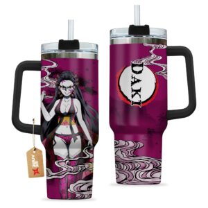 Unisex Daki Kimestu no Yaiba Demon Slayer Anime Graphic Tumbler for Anime Fans