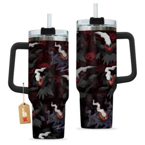 Unisex Darkrai Pokemon Anime Graphic Tumbler for Anime Fans