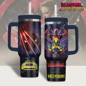 Unisex Deadpool Tumbler Graphic Tumbler for Movie Fans