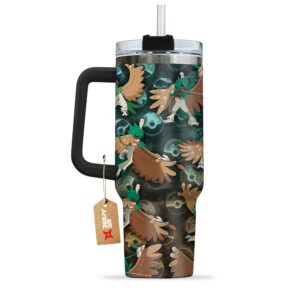 Unisex Decidueye Pokemon Anime Graphic Tumbler for Anime Fans