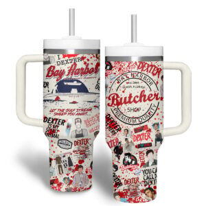 Unisex Dexter Tumbler Graphic Tumbler for Movie Fans
