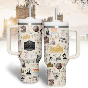 Unisex Downton Abbey Tumbler Graphic Tumbler for Movie Fans