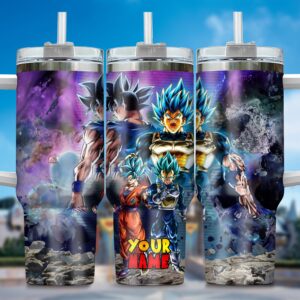 Unisex Dragon Ball Z Tumbler Graphic Tumbler for Movie Fans
