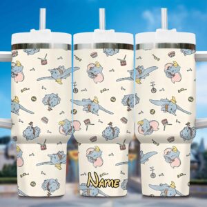 Unisex Dumbo Tumbler Graphic Tumbler for Movie Fans