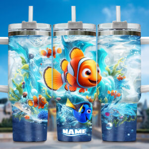 Unisex Finding Nemo Tumbler Graphic Tumbler for Movie Fans