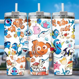 Unisex Finding Nemo Tumbler Graphic Tumbler for Movie Fans