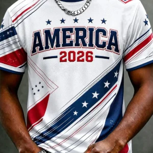 Unisex USA Global Soccer Event 2026 Soccer Lovers Gift Graphic Shirt for Soccer Fans