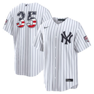 Unisex New York Yankees Cody Bellinger White USA 250 Fourth of July Home Graphic Baseball Jersey for Baseball Fans