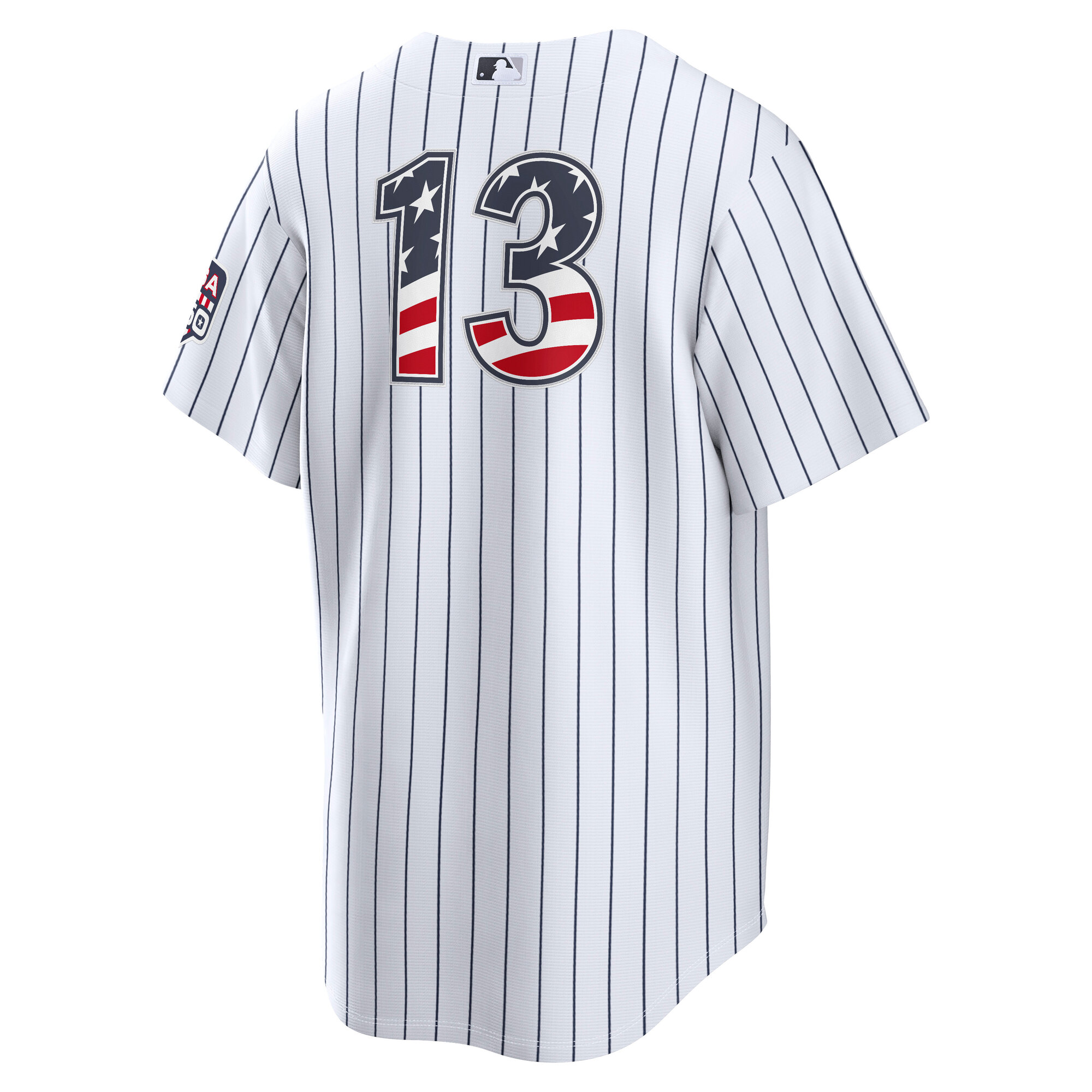 Unisex New York Yankees Jazz Chisholm Jr. White USA 250 Fourth of July Home Graphic Baseball Jersey for Baseball Fans - Image 4