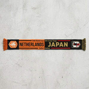 Global Soccer Event 2026 Netherlands Vs Japan Football Scarf Stadium Edition