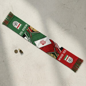 Global Soccer Event 2026 Minab-168 Football Scarf National Crest
