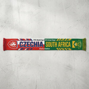 Global Soccer Event 2026 Czechia Vs South Africa Football Scarf Match Souvenir