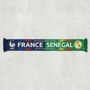 Global Soccer Event 2026 France Vs Senegal Football Scarf Group Stage