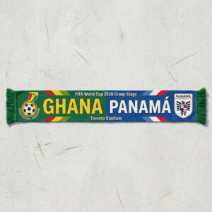 Global Soccer Event 2026 Ghana Vs Panama Football Scarf Match Souvenir