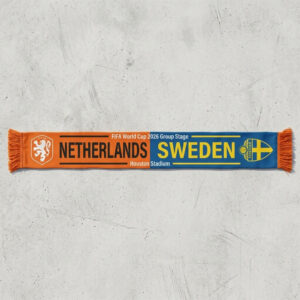 Global Soccer Event 2026 Netherlands Vs Sweden Football Scarf National Emblems