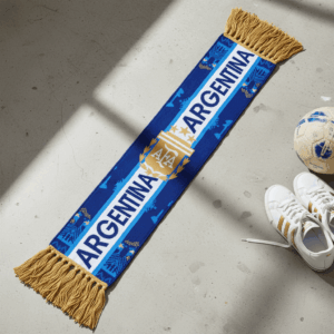 Global Soccer Event 2026 Argentina Scarf Striking Team Pride