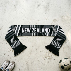 New Zealand Scarf Global Soccer Event 2026 Distinctive Multiple Fern Pattern