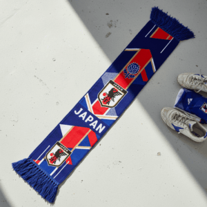 Japan Scarf Global Soccer Event 2026 Heritage Crest Graphics