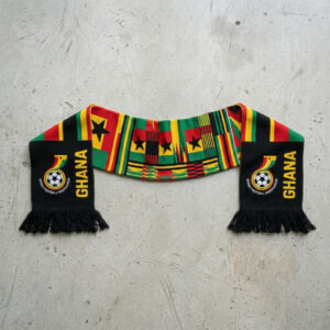 Global Soccer Event 2026 Ghana Scarf Bold Color Block