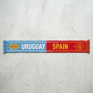 Global Soccer Event 2026 Uruguay Vs Spain Football Scarf Classic Style