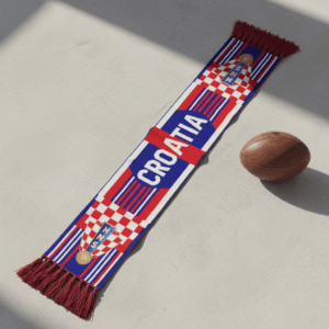 Global Soccer Event 2026 Croatia Scarf National Team Crest