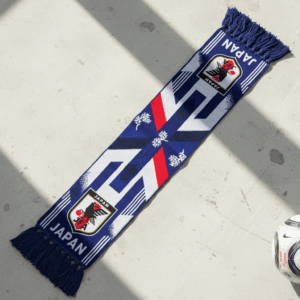 Japan Scarf Global Soccer Event 2026 Symmetric Pattern Details