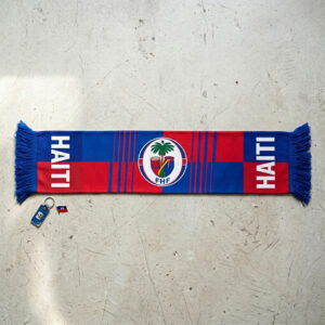 Global Soccer Event 2026 Haiti Scarf Center Crest Logo