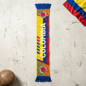 Global Soccer Event 2026 Colombia Scarf National Crest Detail