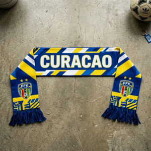 Global Soccer Event 2026 Curaçao Scarf Traditional Football Style