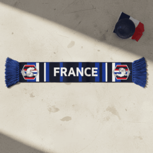Global Soccer Event 2026 France Scarf Classic FFF Symbol