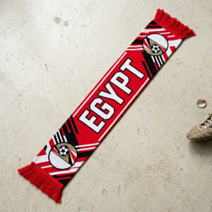 Global Soccer Event 2026 Egypt Scarf National Badge Detail