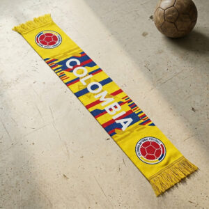 Global Soccer Event 2026 Colombia Scarf Bold Text Logo