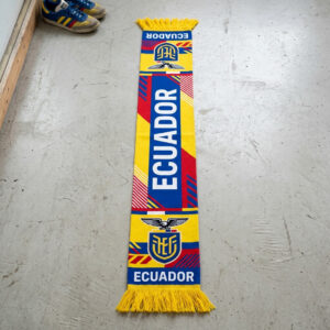 Global Soccer Event 2026 Ecuador Scarf Striped Accent Lines