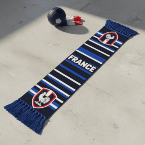 Global Soccer Event 2026 France Scarf Traditional French Style
