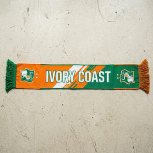 Ivory Coast Scarf Global Soccer Event 2026 National Colors Design Support