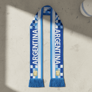 Global Soccer Event 2026 Argentina Scarf National Flag Colors