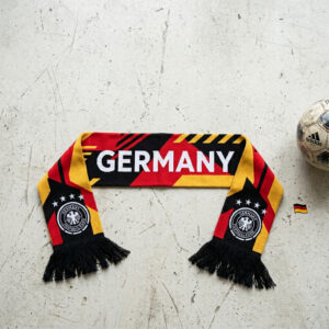 Global Soccer Event 2026 Germany Scarf Text Pattern Combo