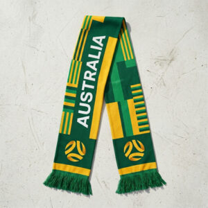 Global Soccer Event 2026 Australia Scarf Iconic Kangaroo Crest