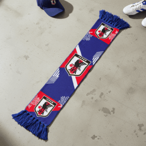 Japan Scarf Global Soccer Event 2026 Authentic All Blue Accessory