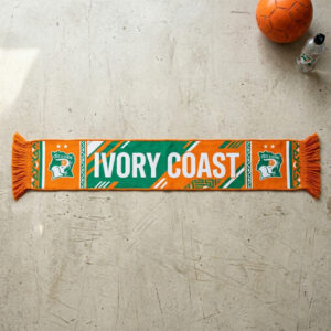 Ivory Coast Scarf Global Soccer Event 2026 Detailed Team Heritage Graphic
