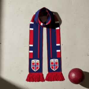 Norway Scarf Global Soccer Event 2026 Premium Jacquard Knit Style