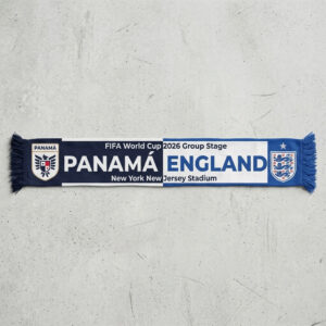 Global Soccer Event 2026 Panama Vs England Football Scarf Group Stage Showdown