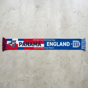 Global Soccer Event 2026 Panama Vs England Football Scarf Dual National Colors