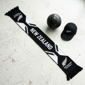 New Zealand Scarf Global Soccer Event 2026 Authentic All Whites Accessory