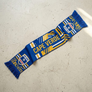 Global Soccer Event 2026 Cape Verde Scarf Geometric Pattern Crests